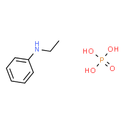 ChemSpider 2D Image | N-Ethylaniline phosphate (1:1) | C8H14NO4P
