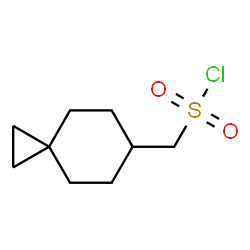 ChemSpider 2D Image | Spiro[2.5]oct-6-ylmethanesulfonyl chloride | C9H15ClO2S