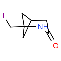 ChemSpider 2D Image | 1-(Iodomethyl)-2-azabicyclo[3.1.1]heptan-3-one | C7H10INO