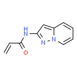 ChemSpider 2D Image | N-(Pyrazolo[1,5-a]pyridin-2-yl)acrylamide | C10H9N3O