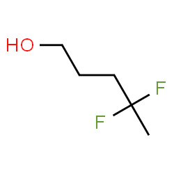 ChemSpider 2D Image | 4,4-Difluoro-1-pentanol | C5H10F2O