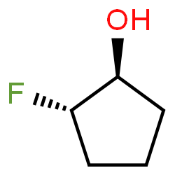 ChemSpider 2D Image | (1S,2S)-2-Fluorocyclopentanol | C5H9FO