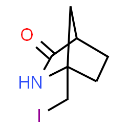 ChemSpider 2D Image | 1-(Iodomethyl)-2-azabicyclo[2.2.1]heptan-3-one | C7H10INO