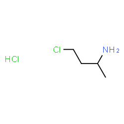ChemSpider 2D Image | 4-Chloro-2-butanamine hydrochloride (1:1) | C4H11Cl2N