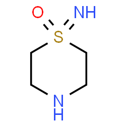 ChemSpider 2D Image | 1-imino-1,4-thiazinane 1-oxide | C4H10N2OS