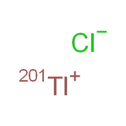 ChemSpider 2D Image | thallium-201 chloride | Cl201Tl