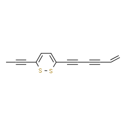 ChemSpider 2D Image | thiarubrin a | C13H8S2