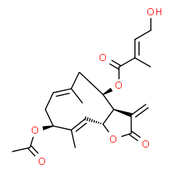 ChemSpider 2D Image | Chromolaenide | C22H28O7