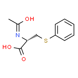 ChemSpider 2D Image | (S)-phenylmercapturic acid | C11H13NO3S