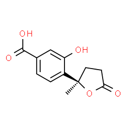 ChemSpider 2D Image | (+)-1-hydroxyboivinianic acid | C12H12O5