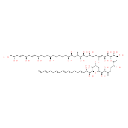 ChemSpider 2D Image | amphidinol 3 | C70H118O23