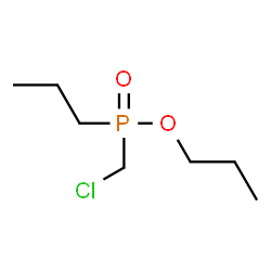 ChemSpider 2D Image | Propyl (chloromethyl)propylphosphinate | C7H16ClO2P