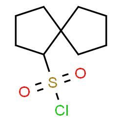 ChemSpider 2D Image | Spiro[4.4]nonane-1-sulfonyl chloride | C9H15ClO2S