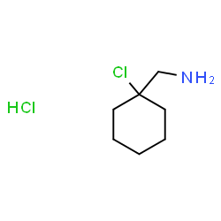 ChemSpider 2D Image | 1-(1-chlorocyclohexyl)methanamine hydrochloride | C7H15Cl2N