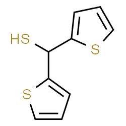 ChemSpider 2D Image | Di-2-thienylmethanethiol | C9H8S3