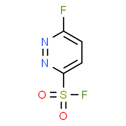 ChemSpider 2D Image | 6-Fluoro-3-pyridazinesulfonyl fluoride | C4H2F2N2O2S