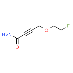 ChemSpider 2D Image | 4-(2-Fluoroethoxy)-2-butynamide | C6H8FNO2