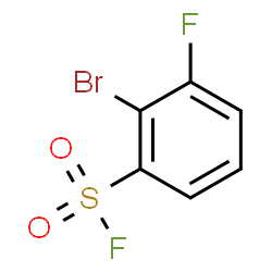 ChemSpider 2D Image | 2-Bromo-3-fluorobenzenesulfonyl fluoride | C6H3BrF2O2S