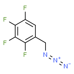 ChemSpider 2D Image | 1-(Azidomethyl)-2,3,4,5-tetrafluorobenzene | C7H3F4N3