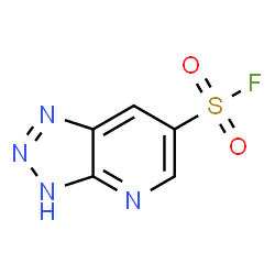 ChemSpider 2D Image | 3H-[1,2,3]Triazolo[4,5-b]pyridine-6-sulfonyl fluoride | C5H3FN4O2S