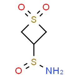 ChemSpider 2D Image | 3-Thietanesulfinamide 1,1-dioxide | C3H7NO3S2