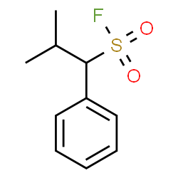 ChemSpider 2D Image | 2-Methyl-1-phenyl-1-propanesulfonyl fluoride | C10H13FO2S