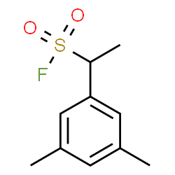 ChemSpider 2D Image | 1-(3,5-Dimethylphenyl)ethanesulfonyl fluoride | C10H13FO2S