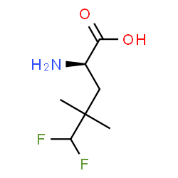 ChemSpider 2D Image | 4-(Difluoromethyl)-D-leucine | C7H13F2NO2