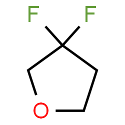 ChemSpider 2D Image | 3,3-Difluorotetrahydrofuran | C4H6F2O