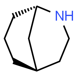 ChemSpider 2D Image | (1S,5R)-2-Azabicyclo[3.3.1]nonane | C8H15N
