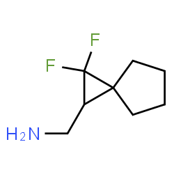 ChemSpider 2D Image | 1-(2,2-Difluorospiro[2.4]hept-1-yl)methanamine | C8H13F2N