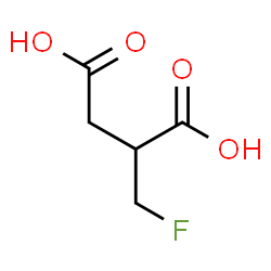 ChemSpider 2D Image | 2-(Fluoromethyl)succinic acid | C5H7FO4