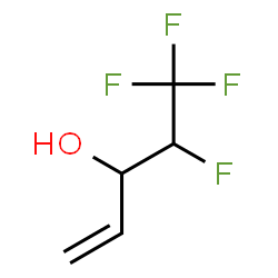 ChemSpider 2D Image | 4,5,5,5-Tetrafluoro-1-penten-3-ol | C5H6F4O