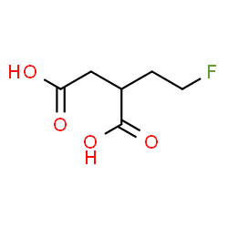 ChemSpider 2D Image | 2-(2-Fluoroethyl)succinic acid | C6H9FO4