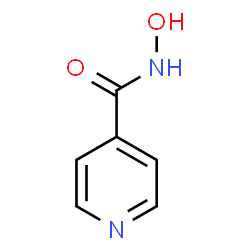 ChemSpider 2D Image | Isonicotinohydroxamic acid | C6H6N2O2