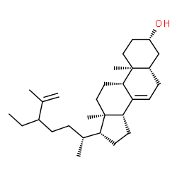 ChemSpider 2D Image | (3beta,5alpha,24xi)-Stigmasta-7,25-dien-3-ol | C29H48O