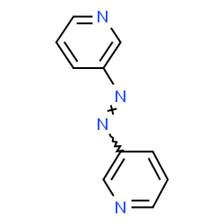 ChemSpider 2D Image | 3,3'-[(E)-1,2-Diazenediyl]dipyridine | C10H8N4