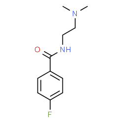 ChemSpider 2D Image | N-[2-(Dimethylamino)ethyl]-4-fluorobenzamide | C11H15FN2O