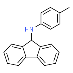 ChemSpider 2D Image | N-(4-Methylphenyl)-9H-fluoren-9-amine | C20H17N