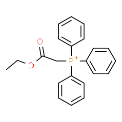 ChemSpider 2D Image | (2-Ethoxy-2-oxoethyl)(triphenyl)phosphonium | C22H22O2P