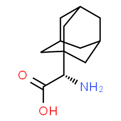 ChemSpider 2D Image | (2S)-Adamantan-1-yl(amino)acetic acid | C12H19NO2