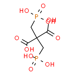 ChemSpider 2D Image | Bis(phosphonomethyl)malonic acid | C5H10O10P2