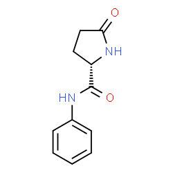 ChemSpider 2D Image | 5-Oxo-N-phenyl-L-prolinamide | C11H12N2O2