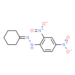 ChemSpider 2D Image | Cyclohexanone-2,4-DNPH | C12H14N4O4