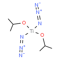 ChemSpider 2D Image | Titanium(4+) azide 2-propanolate (1:2:2) | C6H14N6O2Ti