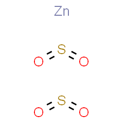 ChemSpider 2D Image | Oxosulfane oxide - zinc (2:1) | O4S2Zn