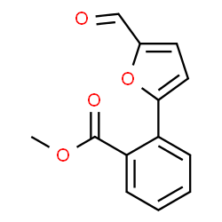 ChemSpider 2D Image | Methyl 2-(5-formyl-2-furyl)benzoate | C13H10O4