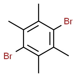 ChemSpider 2D Image | 1,4-Dibromo-2,3,5,6-tetramethylbenzene | C10H12Br2