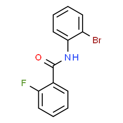 ChemSpider 2D Image | N-(2-Bromophenyl)-2-fluorobenzamide | C13H9BrFNO