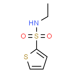 ChemSpider 2D Image | N-Ethyl-2-thiophenesulfonamide | C6H9NO2S2